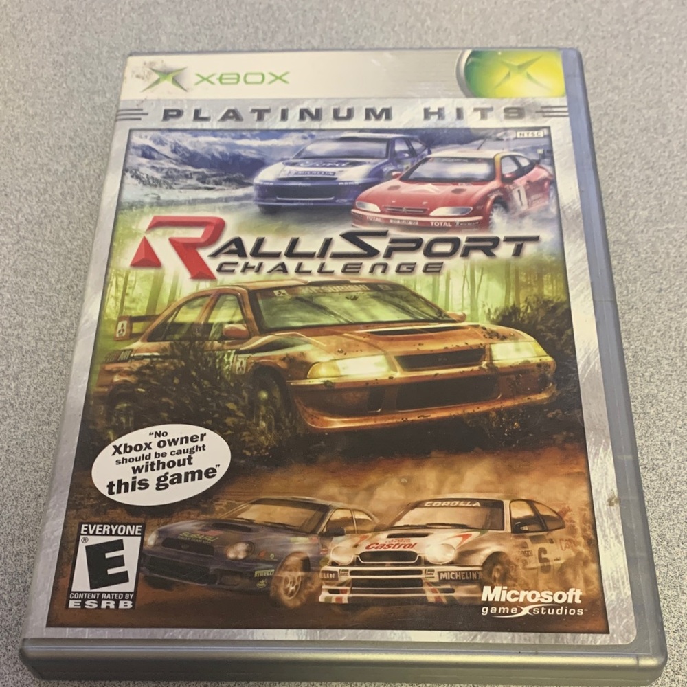 RalliSport Challenge (Platinum Hits) - Microsoft original Xbox OG CIB complete